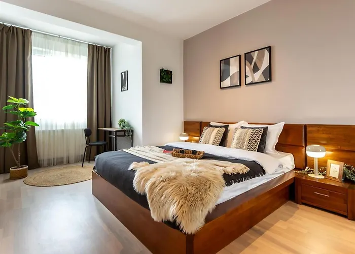 Apartment Long Heaven - Comfortable & Spacious In Baneasa Bucharest