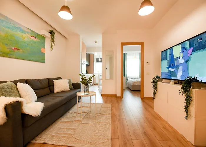 Apartment Long Heaven - Comfortable & Spacious In Baneasa Bucharest