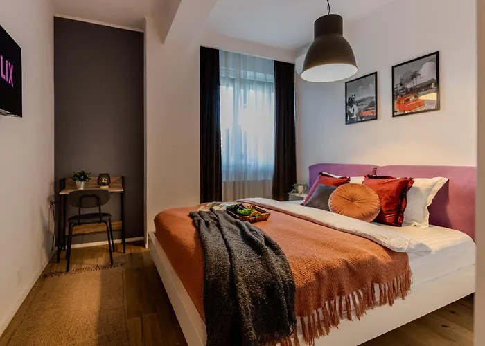 Apartmán Long Heaven - Comfortable & Spacious In Baneasa *